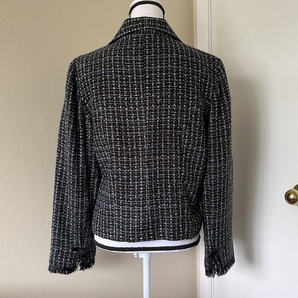 Sweet Lily Tweed Jacket Blazer size 10 - Picture 7 of 11